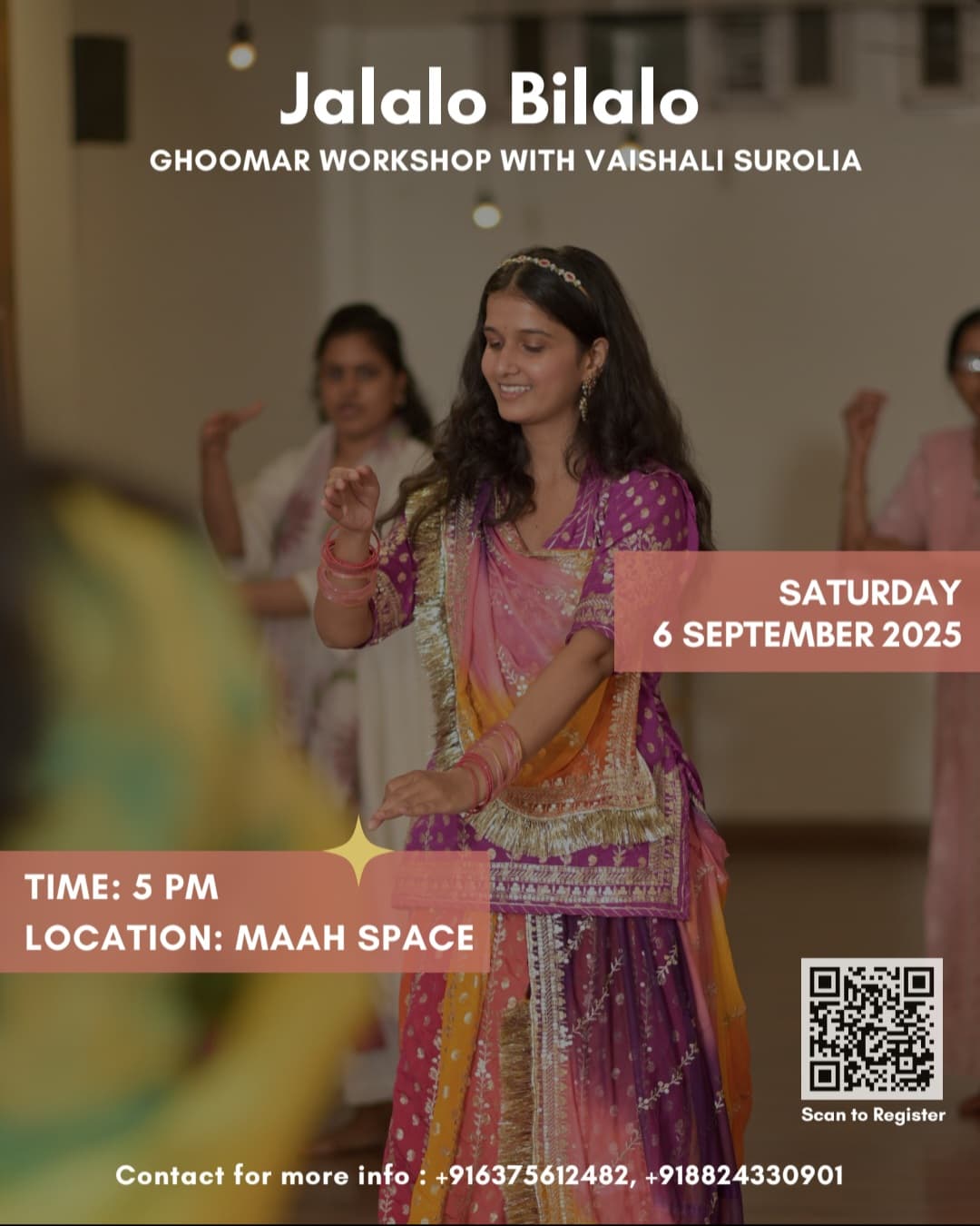 JALALO BILALO III Ghoomar workshop 