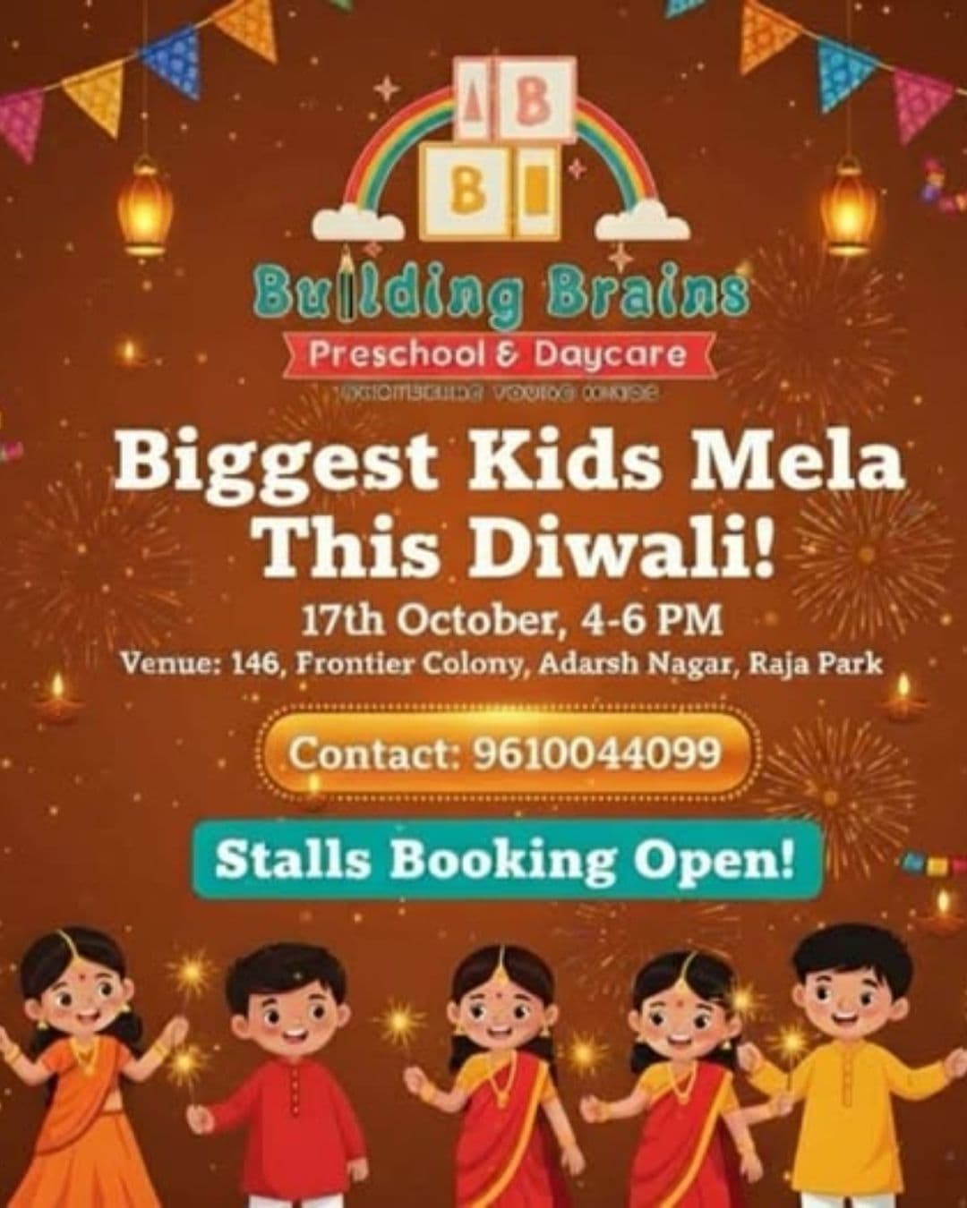 Biggest Kids Mela this Diwali