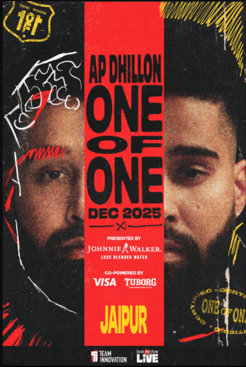 AP Dhillon: One Of One Tour in Jaipur - Dec 2025