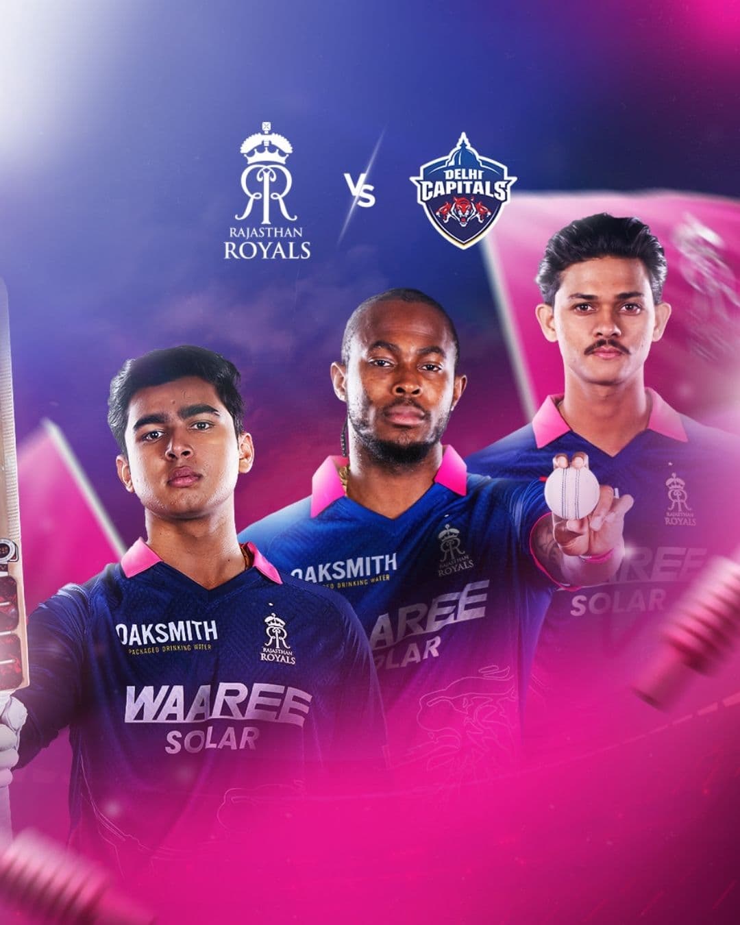 TATA IPL 2026: Rajasthan Royals vs Delhi Capitals | Match 43