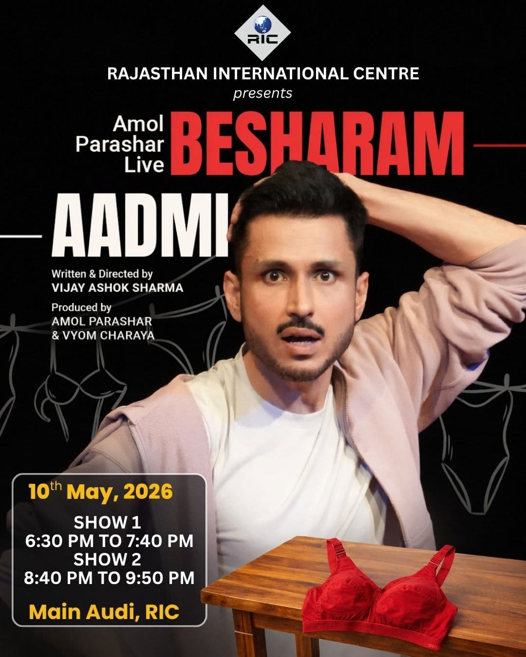 Besharam Aadmi - Amol Parashar Live -2026