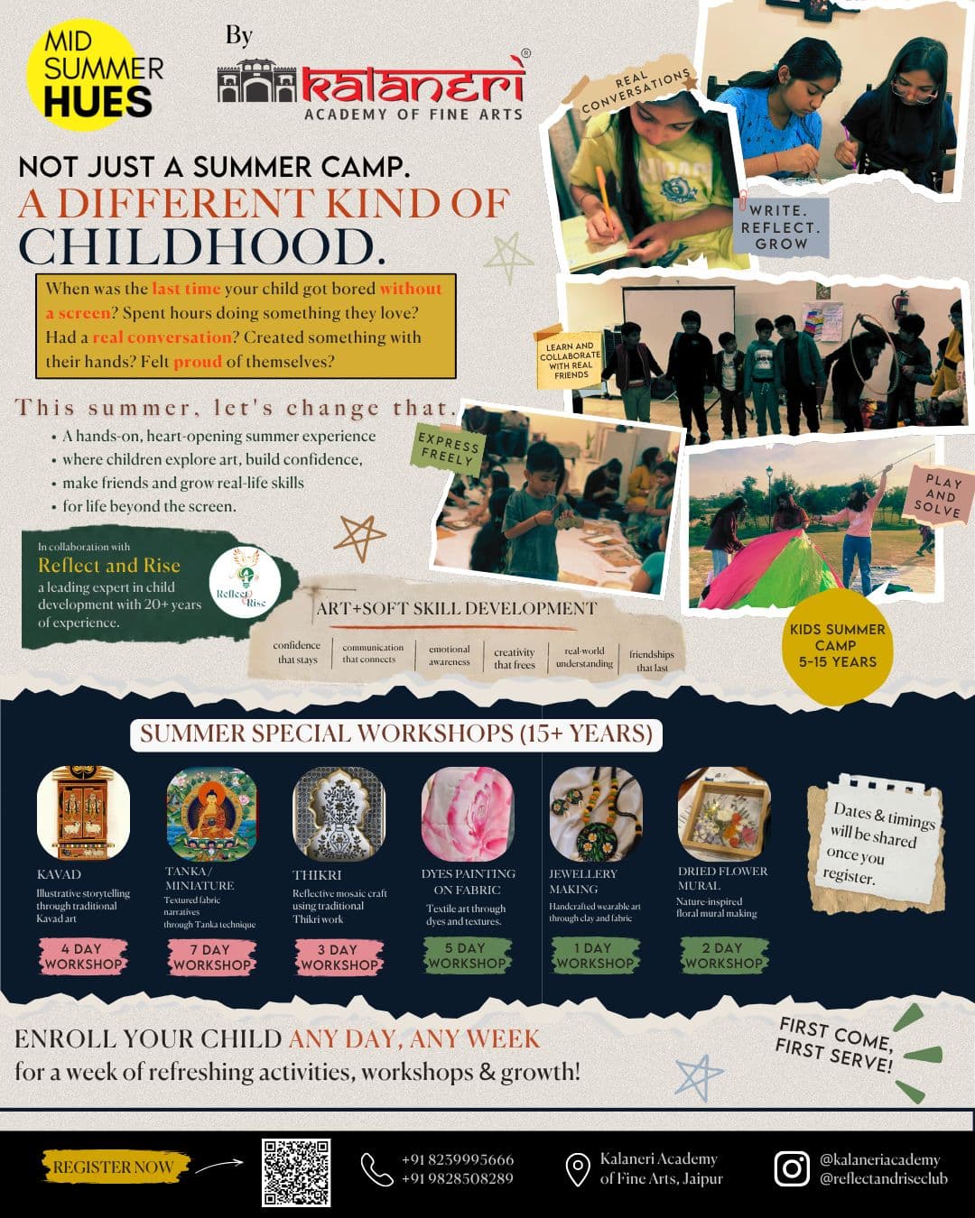 SUMMER CAMP/WORKSHOP