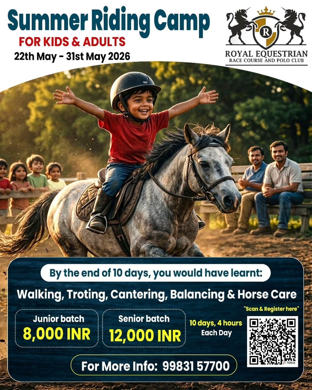 Summer Riding Camp (For Kids And Adults ) 2026