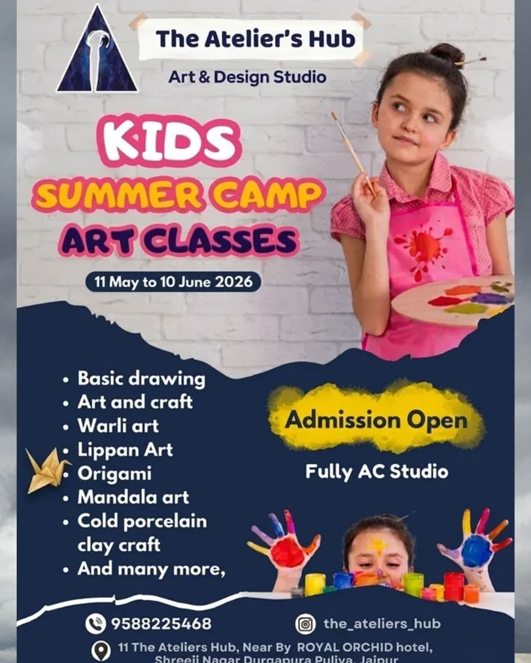 Kids Summer Camp Art Classes 2026