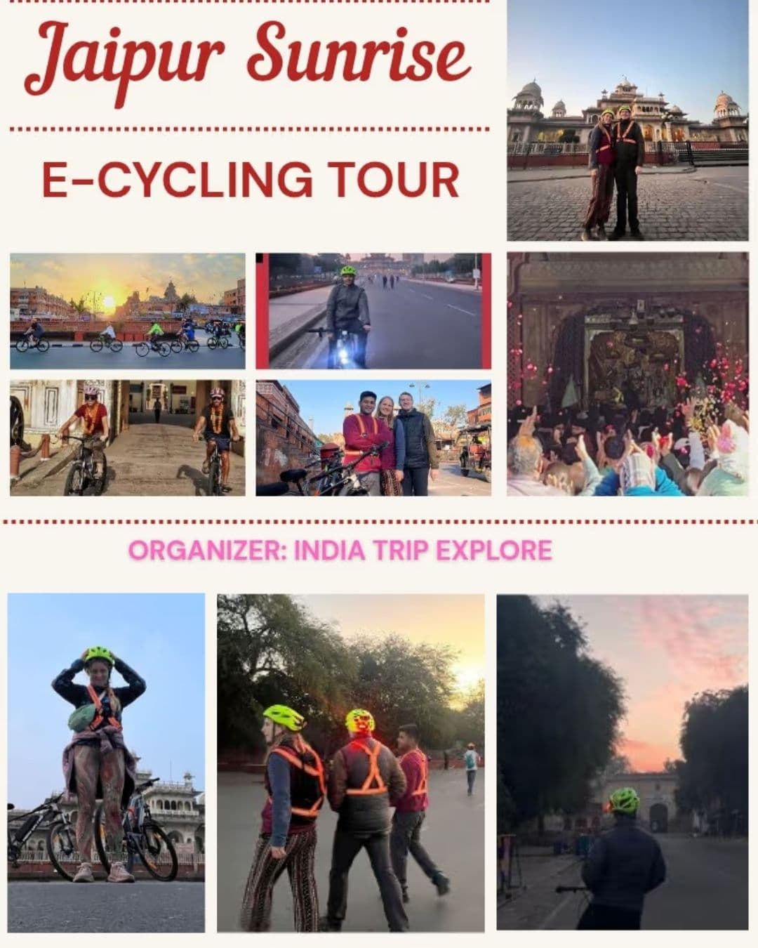 Jaipur Sunrise E-Cycling Tour - 2026