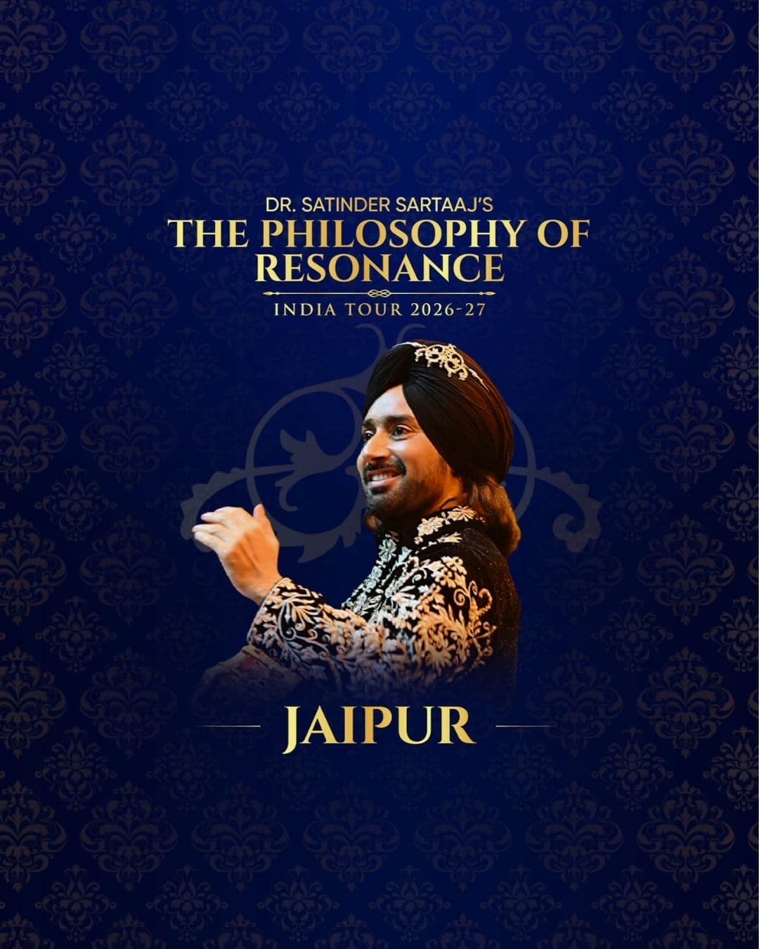 The Philosophy of Resonance | Satinder Sartaaj Live in Jaipur - 2026