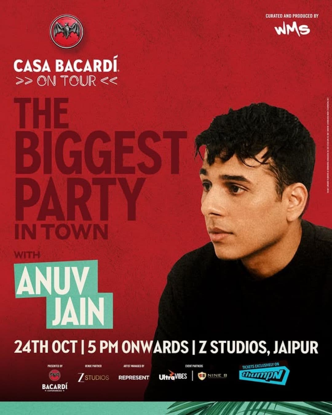 Casa Bacardí on Tour - The Biggest Party In Town With Anuv Jain