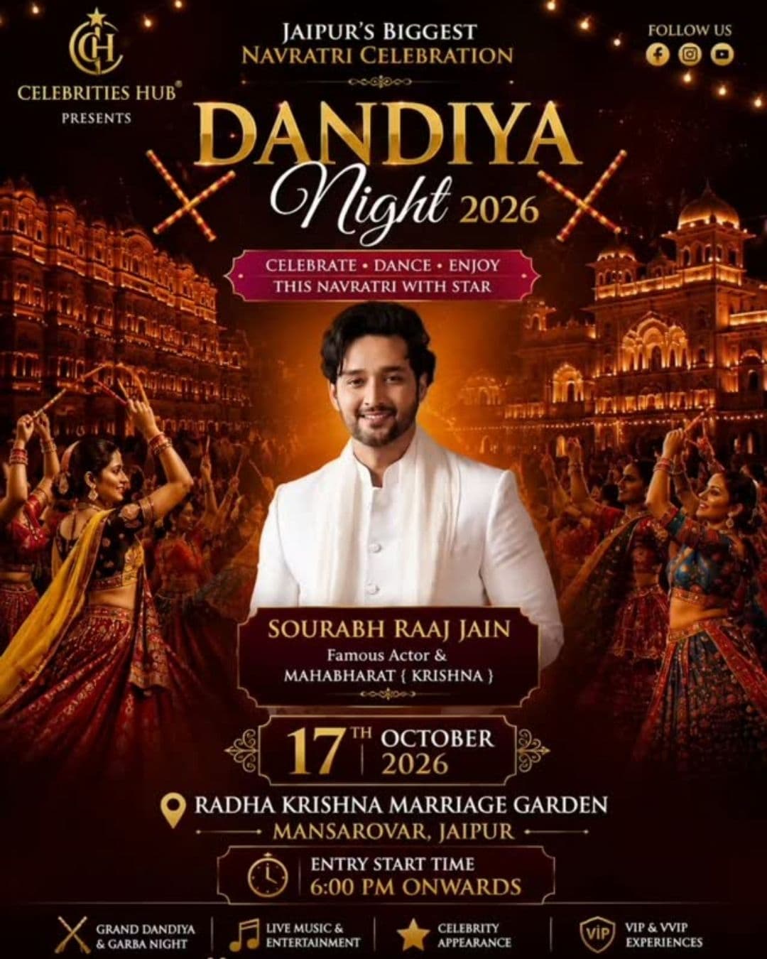 Dandiya Night – Season 1 by Celebrities Hub 2026