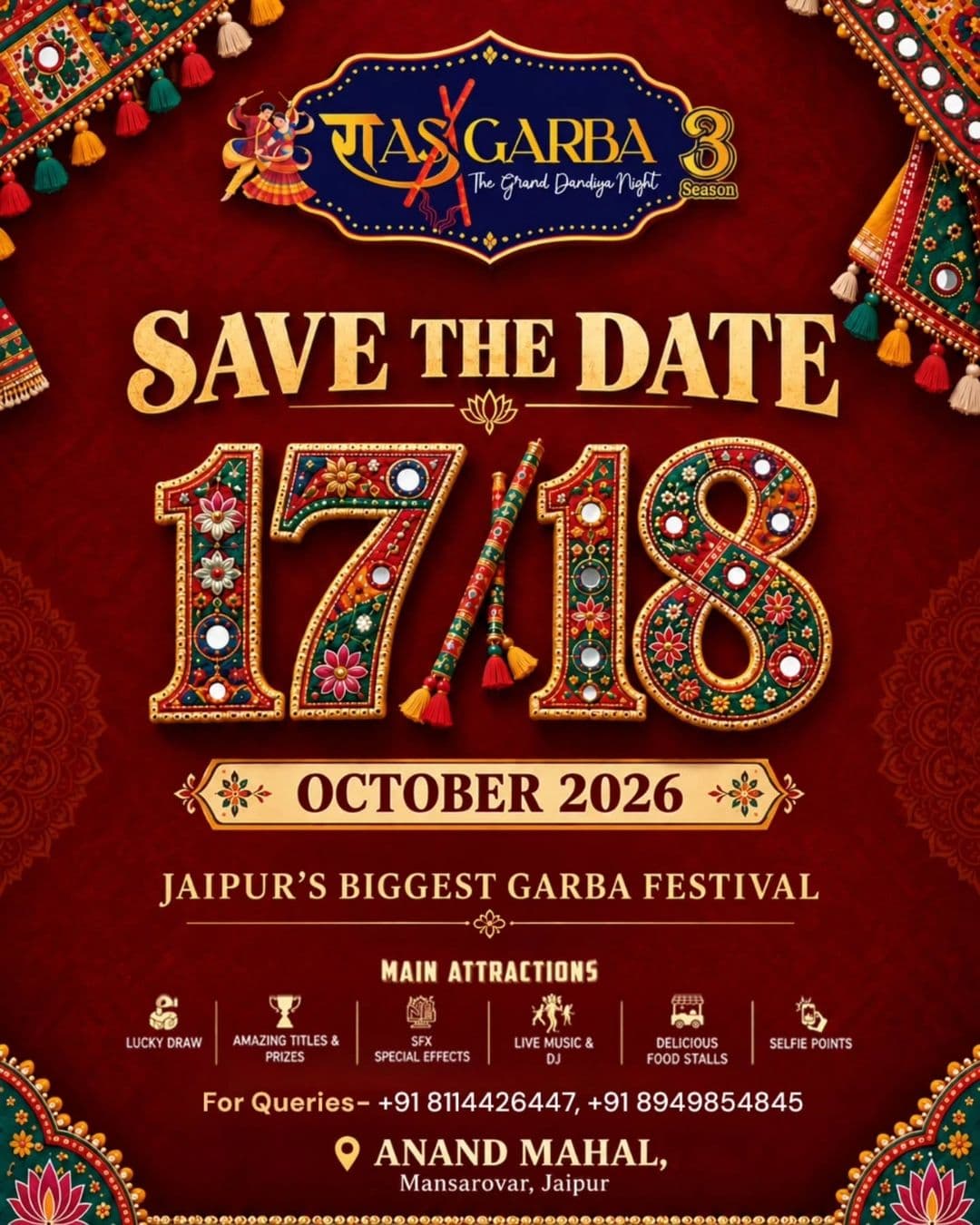 Raas Garba Season 3 -2026