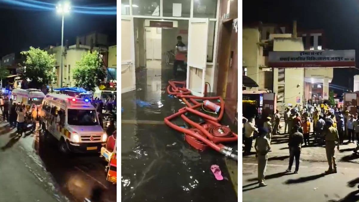 sms hospital fire in jaipur