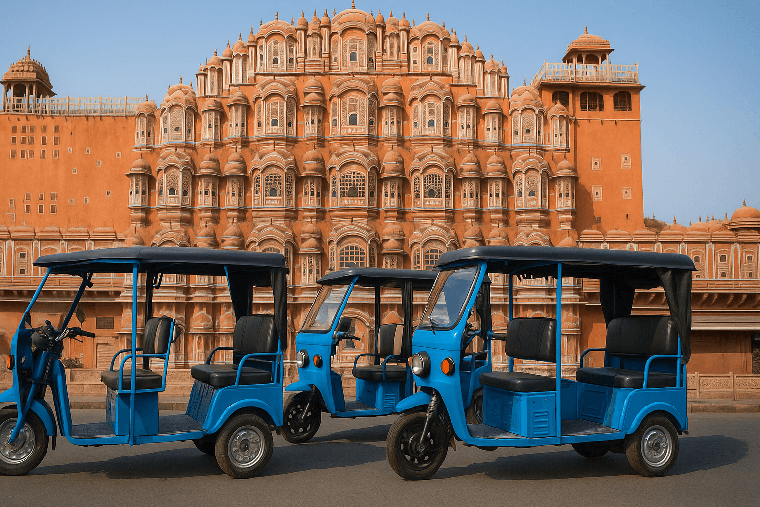 Free E-Rickshaws
