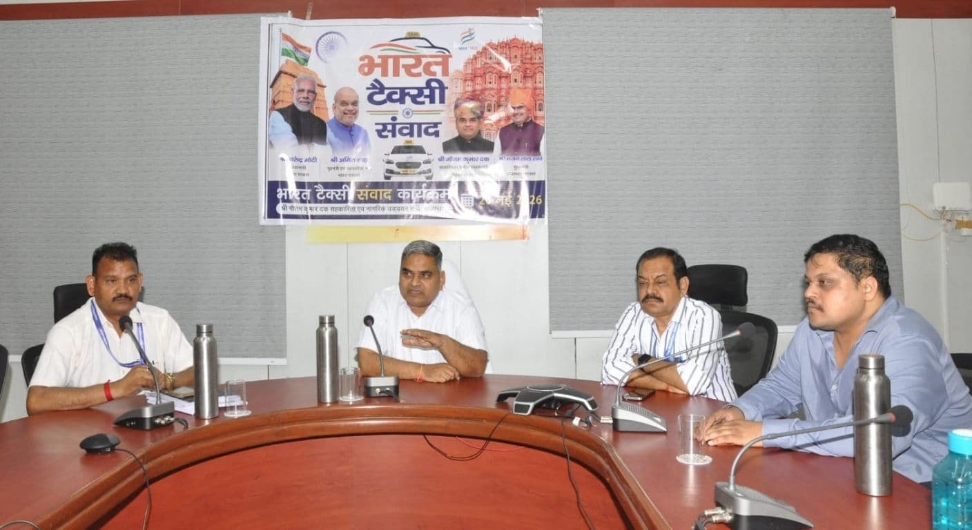 Jaipur Set for Bharat Taxi Cooperative Launch in Early June