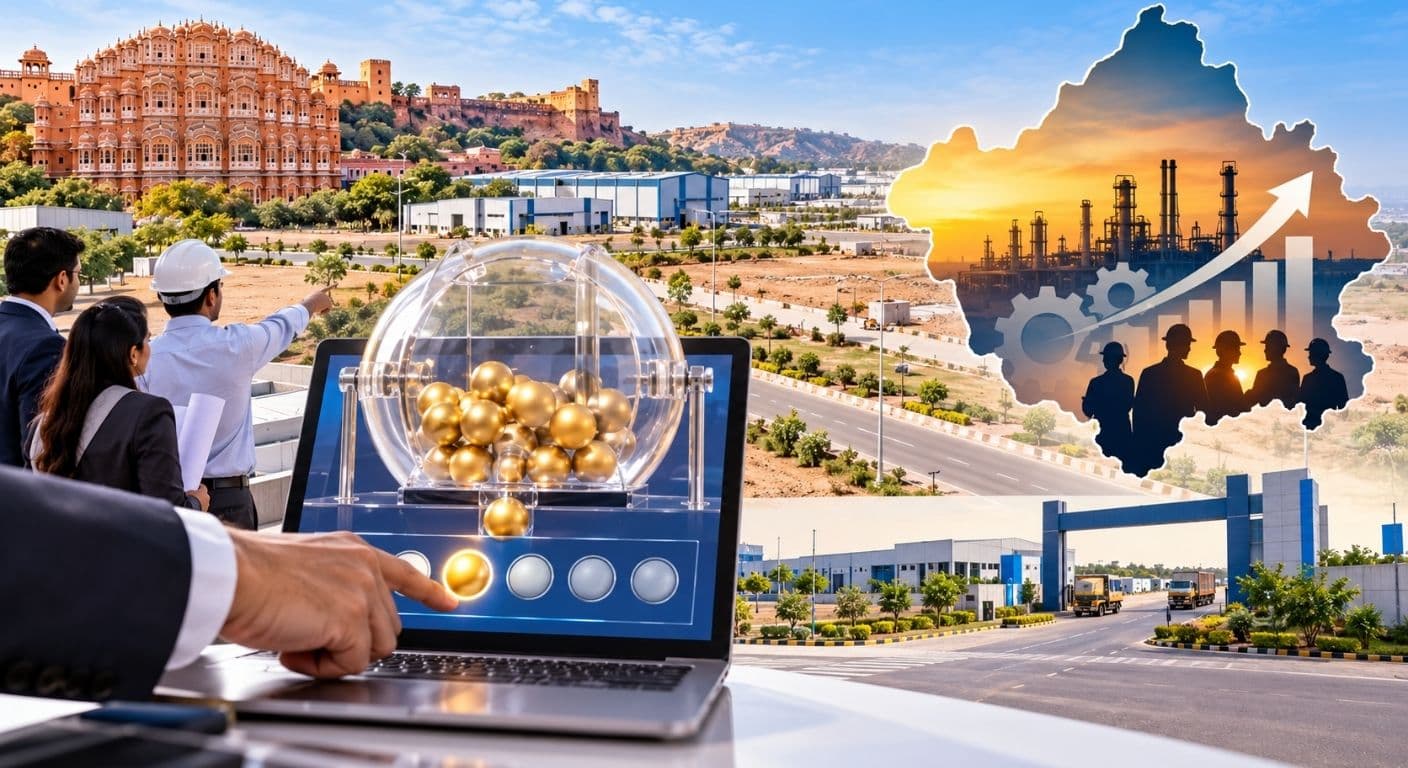RIICO Holds E-Lottery for 203 Industrial Plots