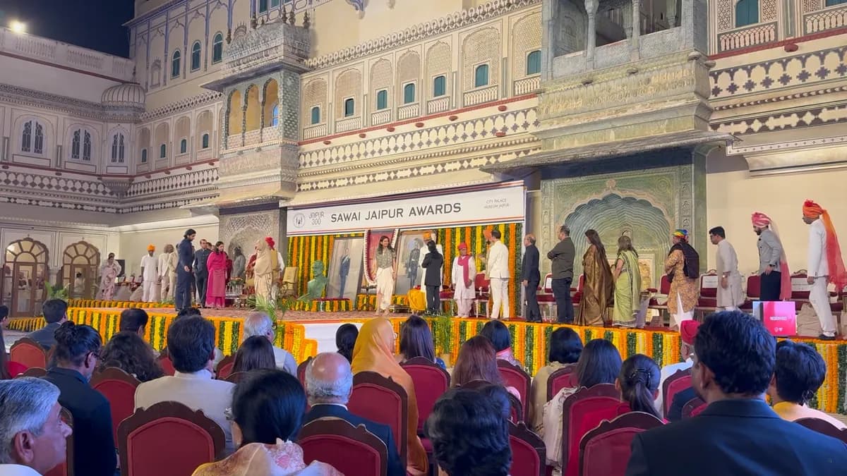Sawai Jaipur Awards 2026: Kailash Kher, Amish Tripathi Among 25 Honoured at City Palace