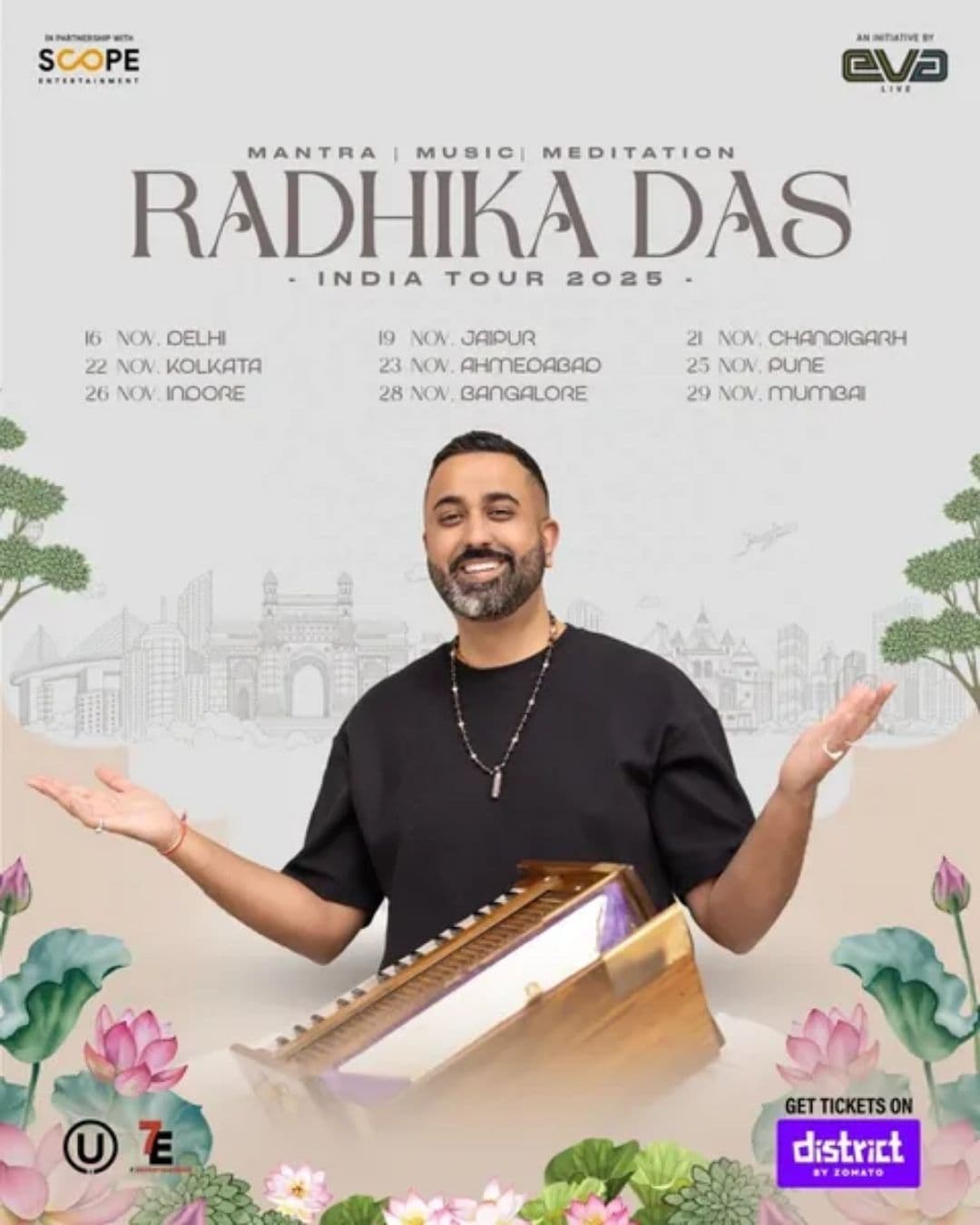Radhika Das India Tour 2025