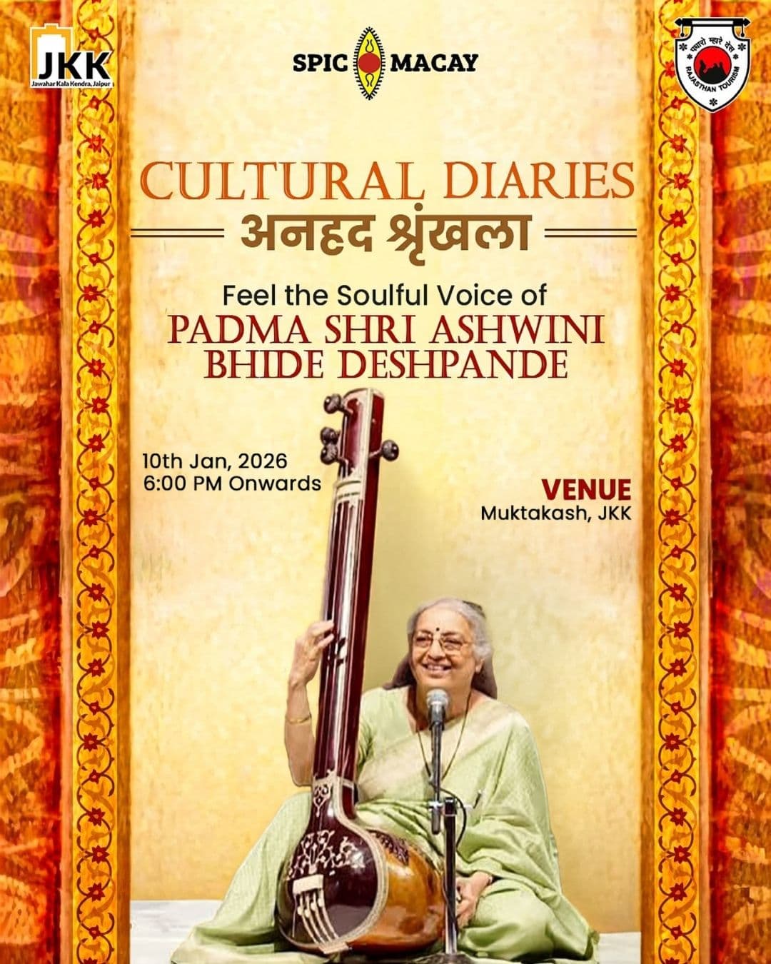 Cultural Diaries – Anhad Shrinkhala - Jan 2026