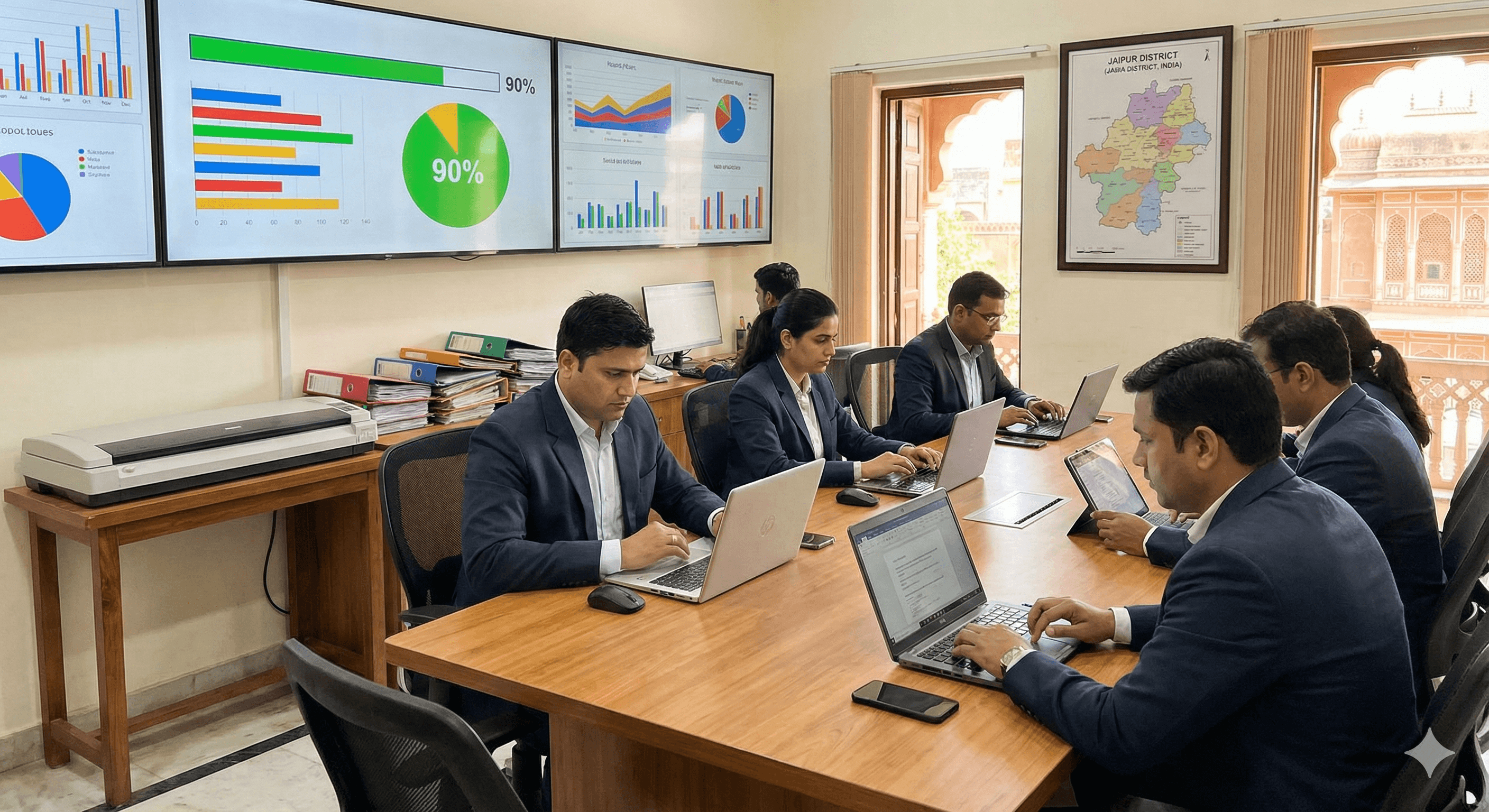 Jaipur District Achieves 90% Digitization in Special Voter Roll Revision Program