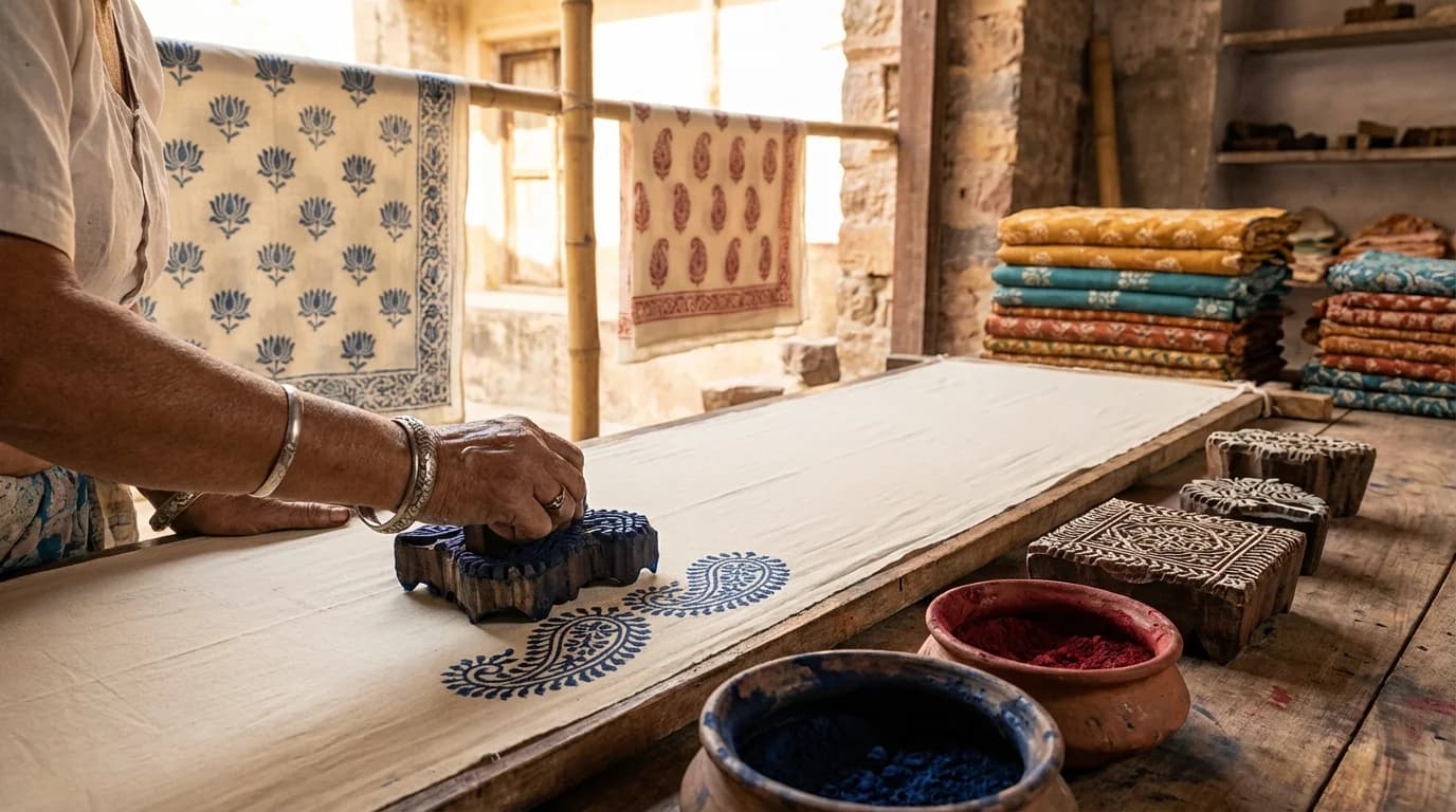 The Fascinating Story Behind Block Printing in Jaipur: A 500-Year Legacy of Art and Tradition