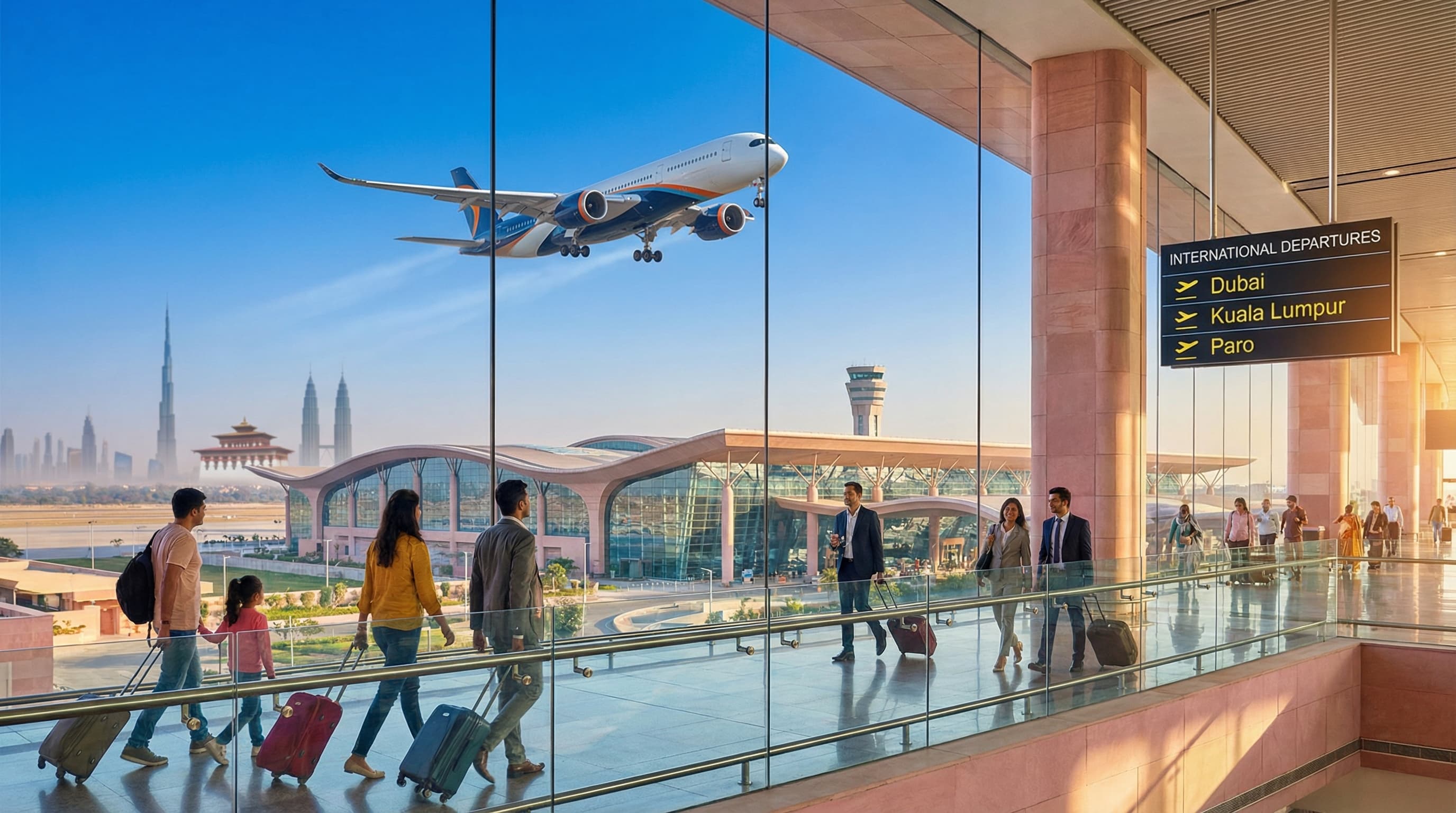 Direct International Flights from Jaipur: Your Complete 2025 Guide to Flying Abroad from the Pink City