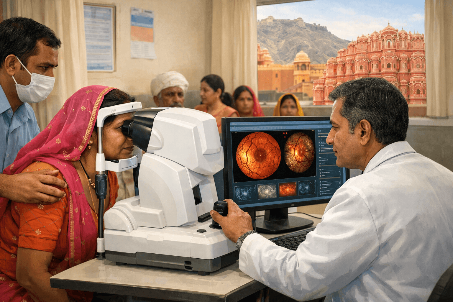Rajasthan Mission Madhu Netra AI to Roll Out Diabetic Eye Screening in 40 Cities