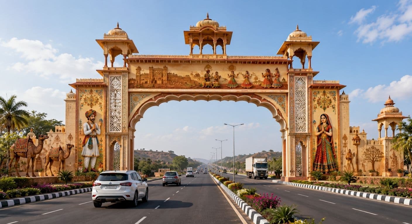 Jaipur to Get 3 Waste-to-Art Welcome Gates on Key Entry Roads
