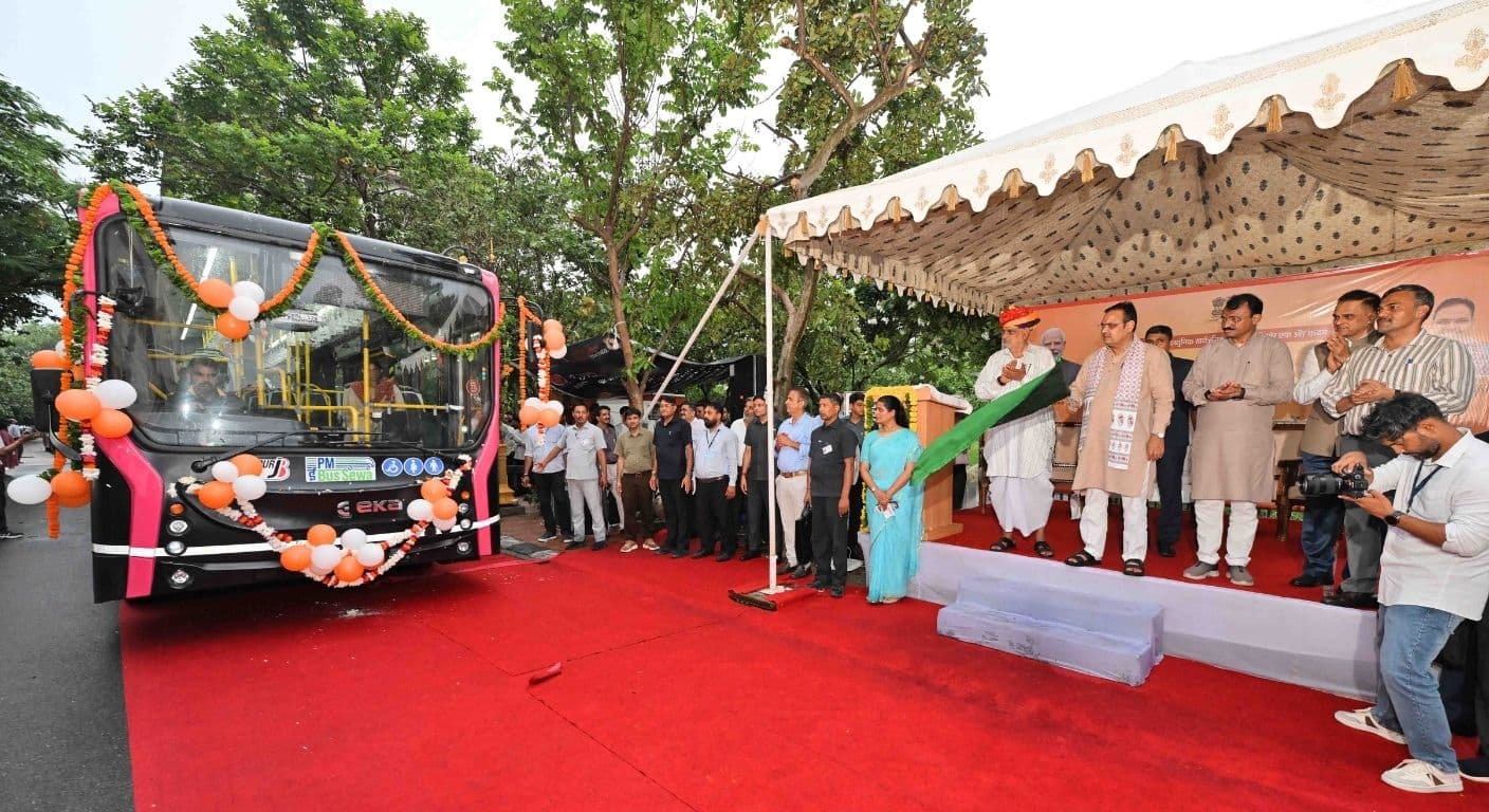 Jaipur Gets 16 PM E-Buses As Rajasthan Pushes 1,150-Bus Rollout