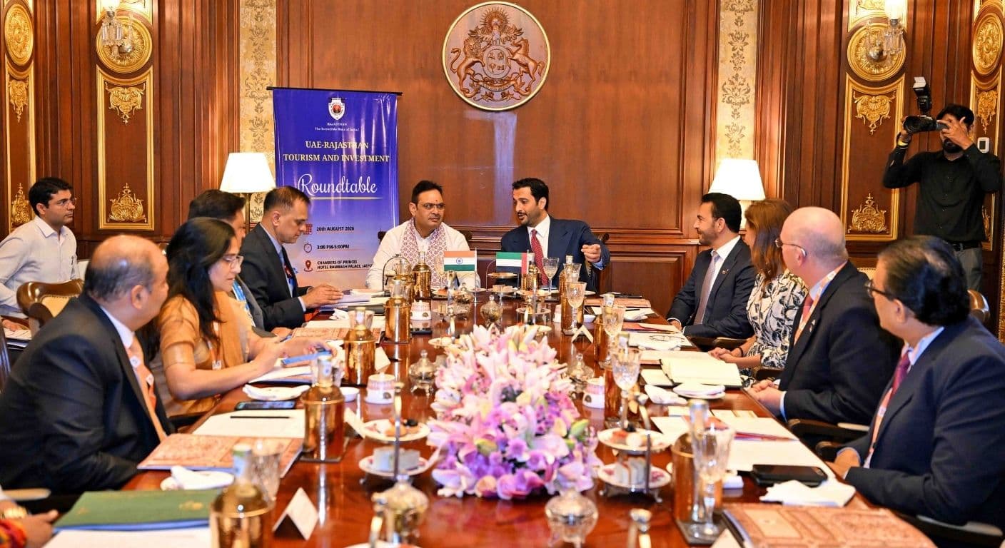 Rajasthan Courts UAE Tourism, Hospitality Investment as CM Gets UAE Visit Invite
