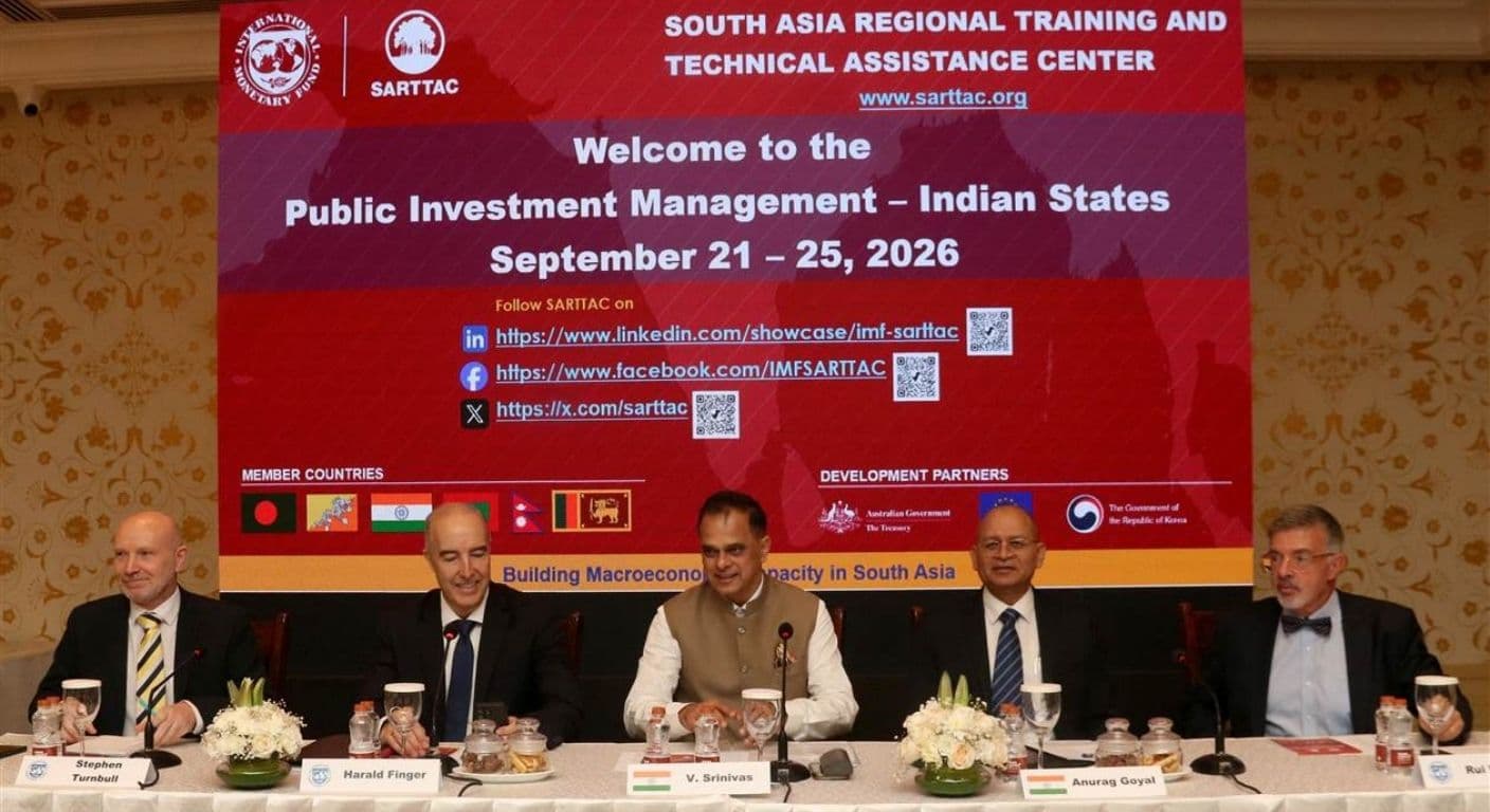 IMF-SARTTAC Starts Public Investment Training in Jaipur