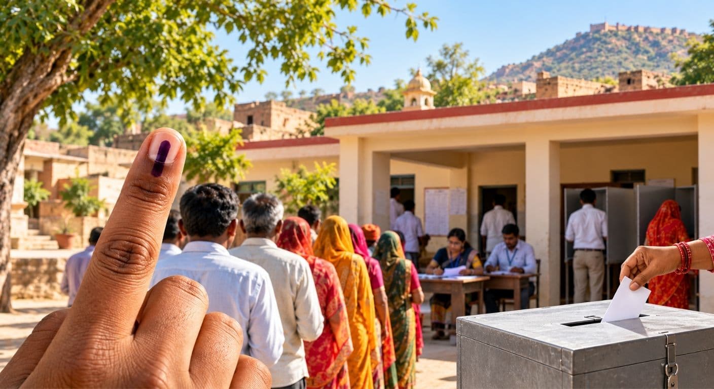 Jaipur Panchayat Polls: Phase 4 Voting on November 14, 16