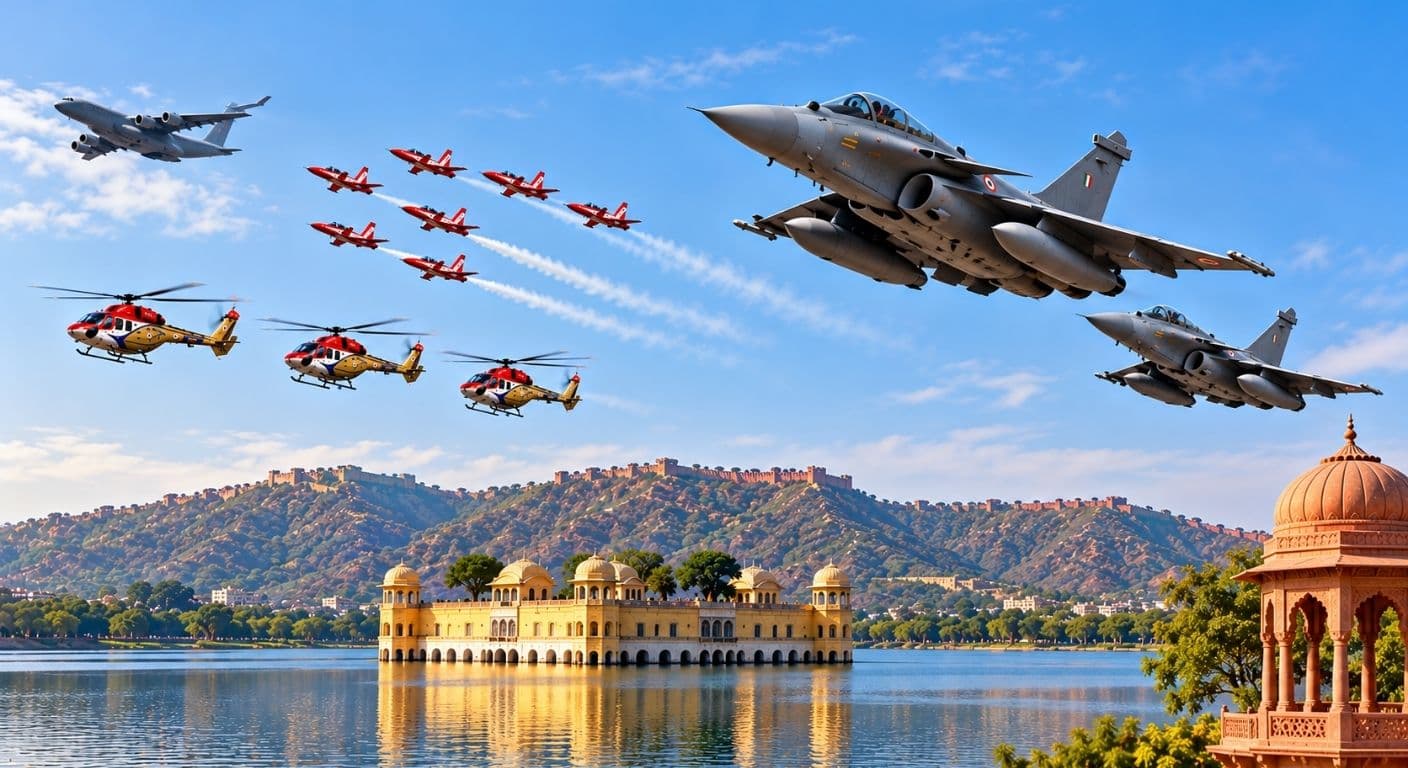Jal Mahal to Screen Wings Over Ganges Air Show on October 25