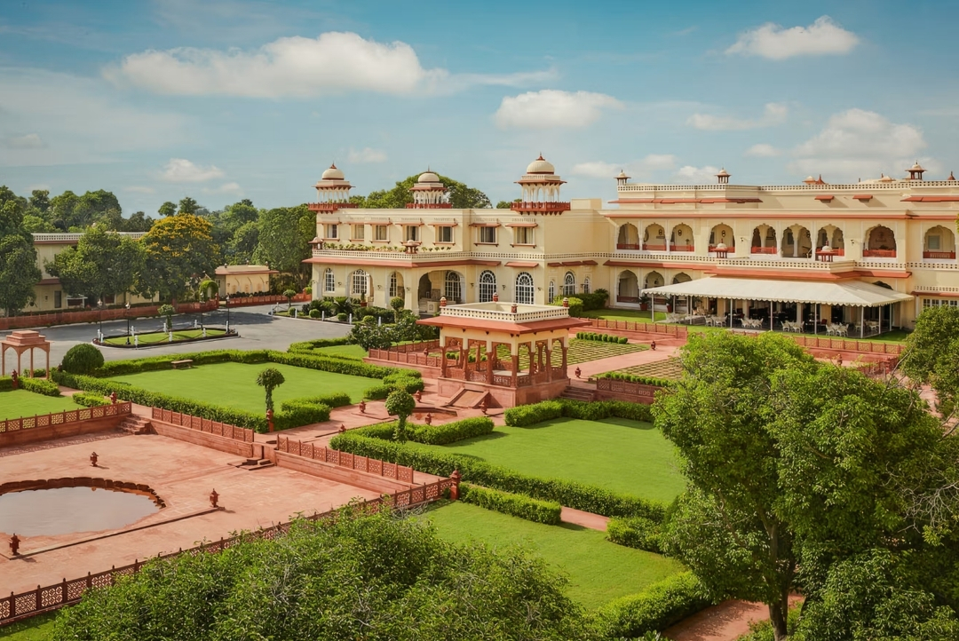 Jai Mahal Palace, Jaipur — heritage palace and Mughal gardens