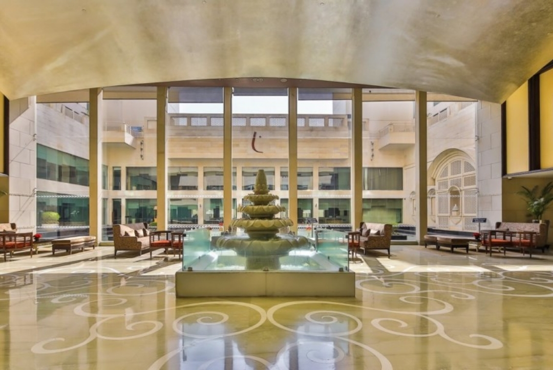 Grand lobby atrium — The LaLiT Jaipur