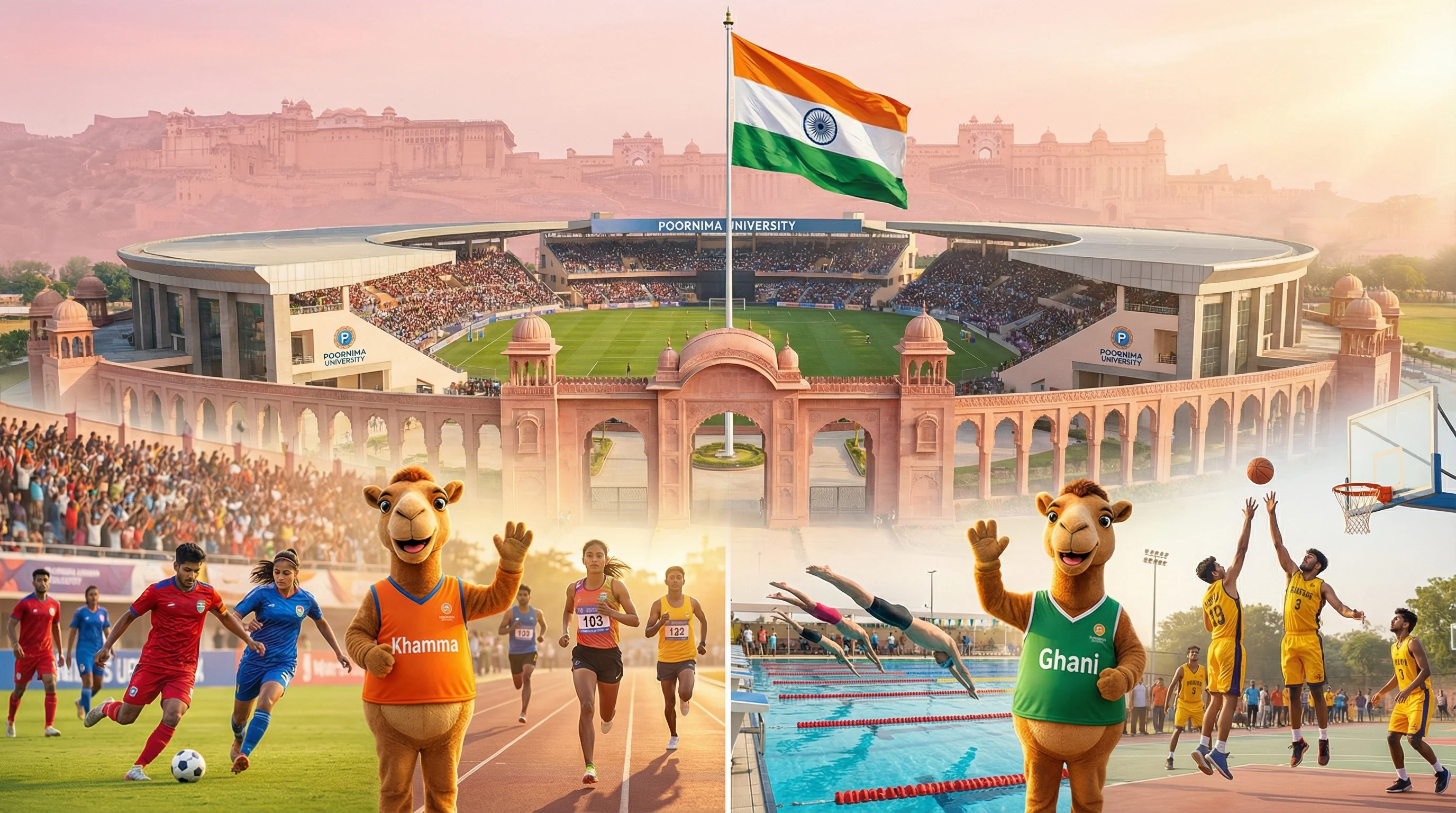 Khelo India University Games 2025 at Poornima University Jaipur: Complete Guide