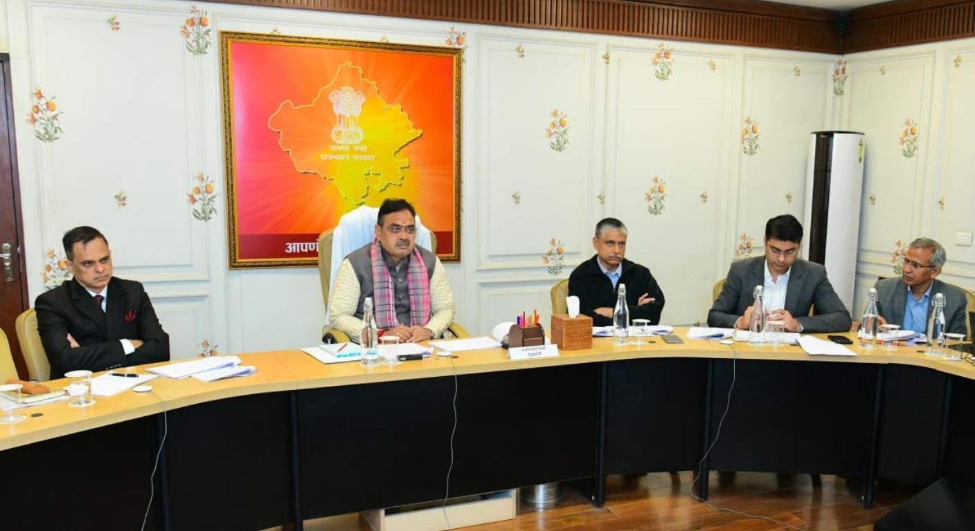 CM Bhajanlal Sharma Chairs First ‘Raj Unnati’ Review Meeting, Sets Clear Roadmap for Time-Bound Development