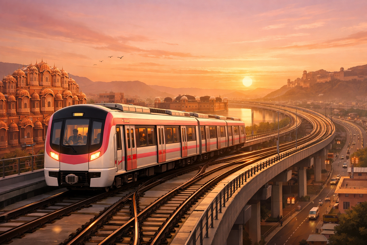 Jaipur Metro Expansion Plan Targets Amer, Jagatpura, Bagrana and Hira Pura