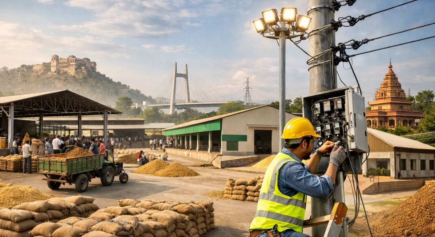 Rajasthan Clears Rs 21.26 Crore for Mandi Yard Upgrades