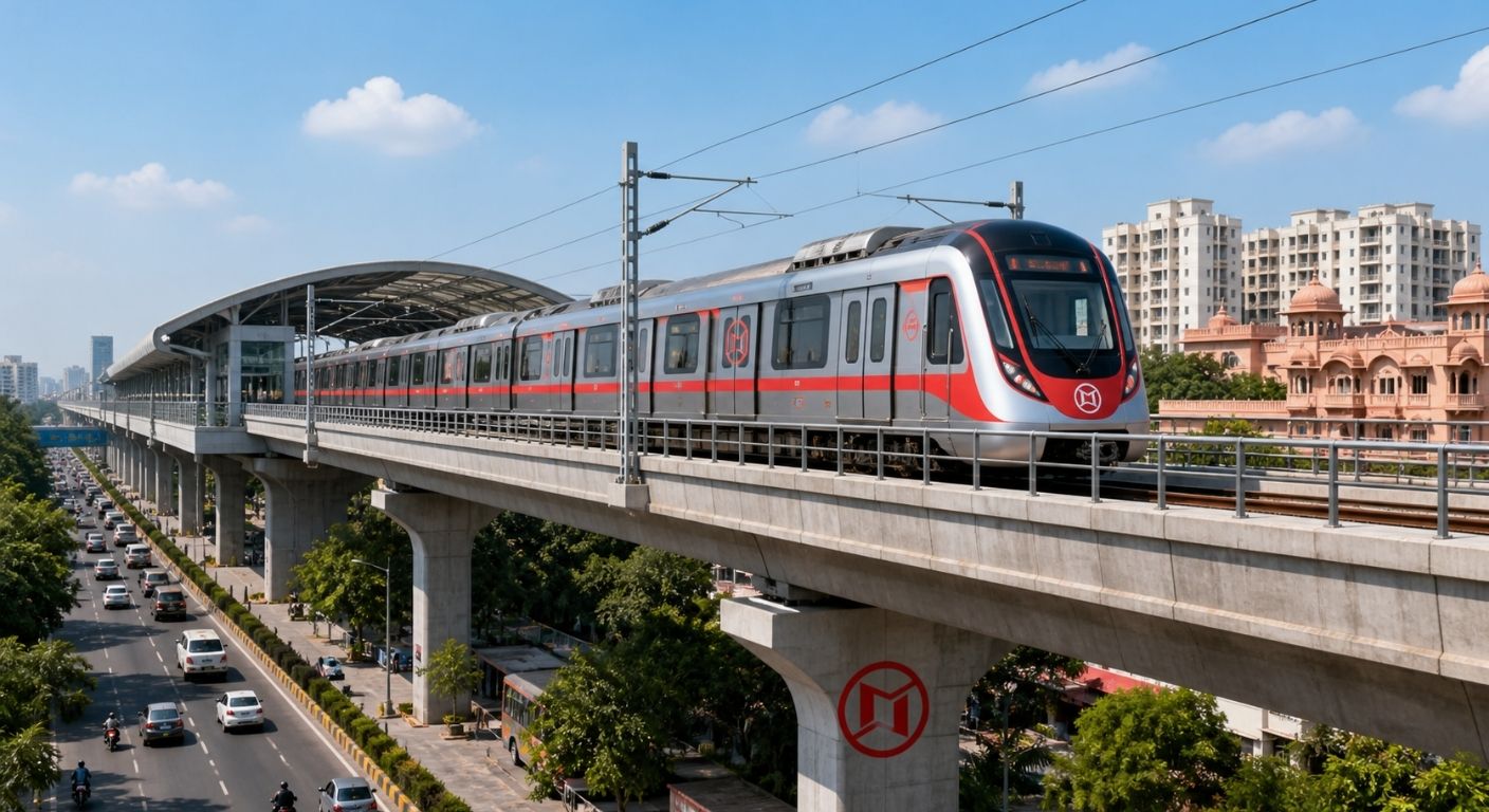 Jaipur Metro Phase-2 Gets Rs 918 Crore LOA for 12 km Prahladpura-Pinjrapole Package