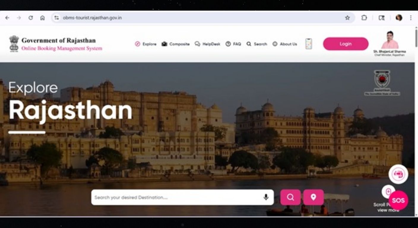 Jaipur Tourism Push Helps Rajasthan's OBMS Cross 90 Lakh Bookings