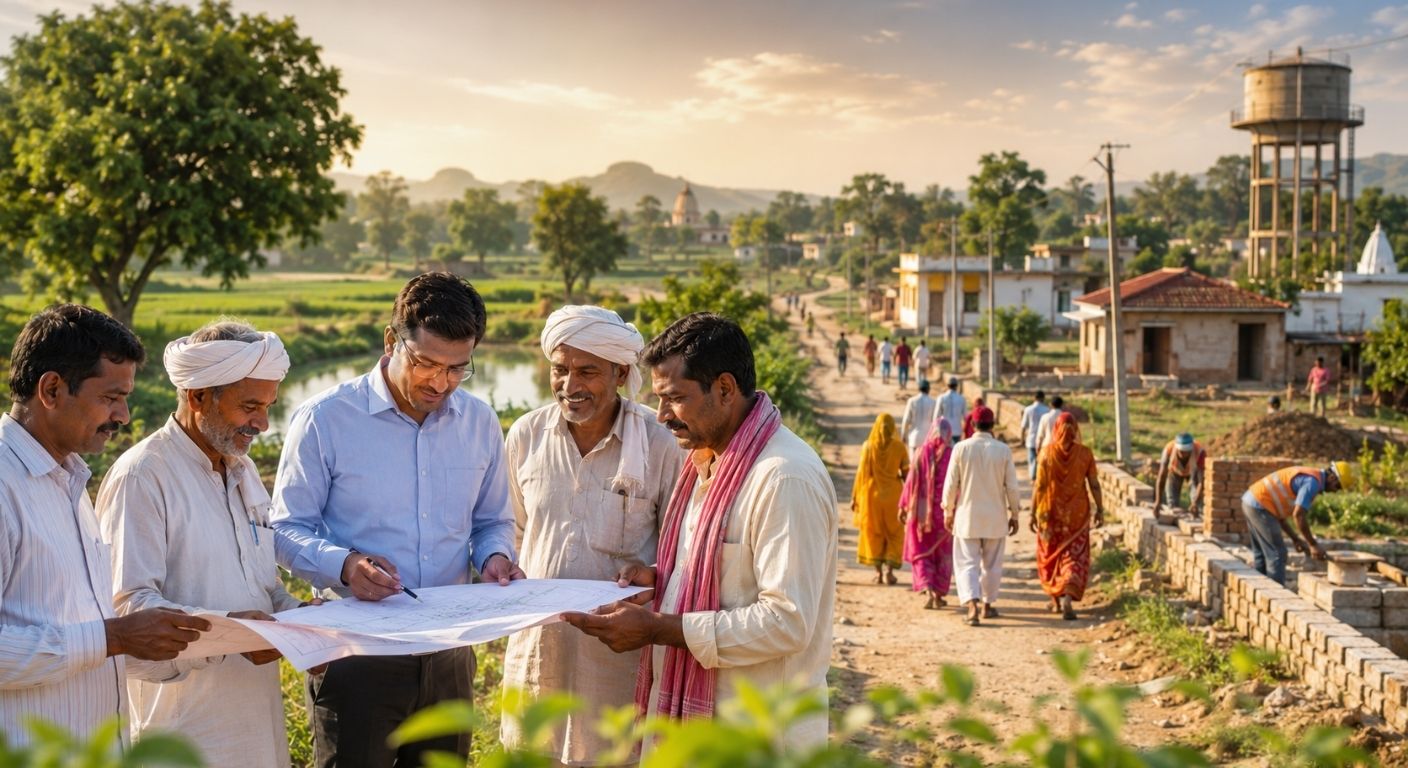 CM Orders Rural Blueprint Under VB-G RAM G Scheme