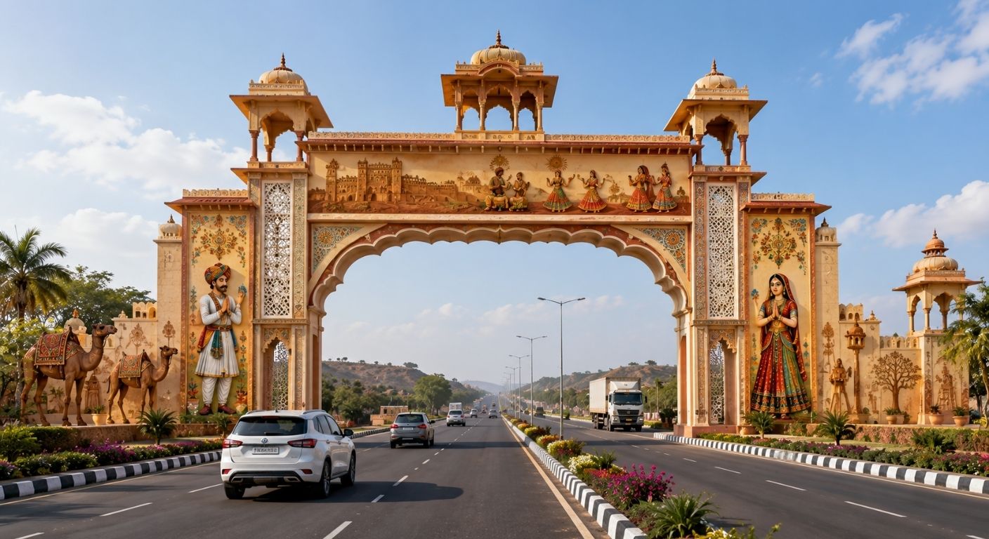 Jaipur to Get 3 Waste-to-Art Welcome Gates on Key Entry Roads