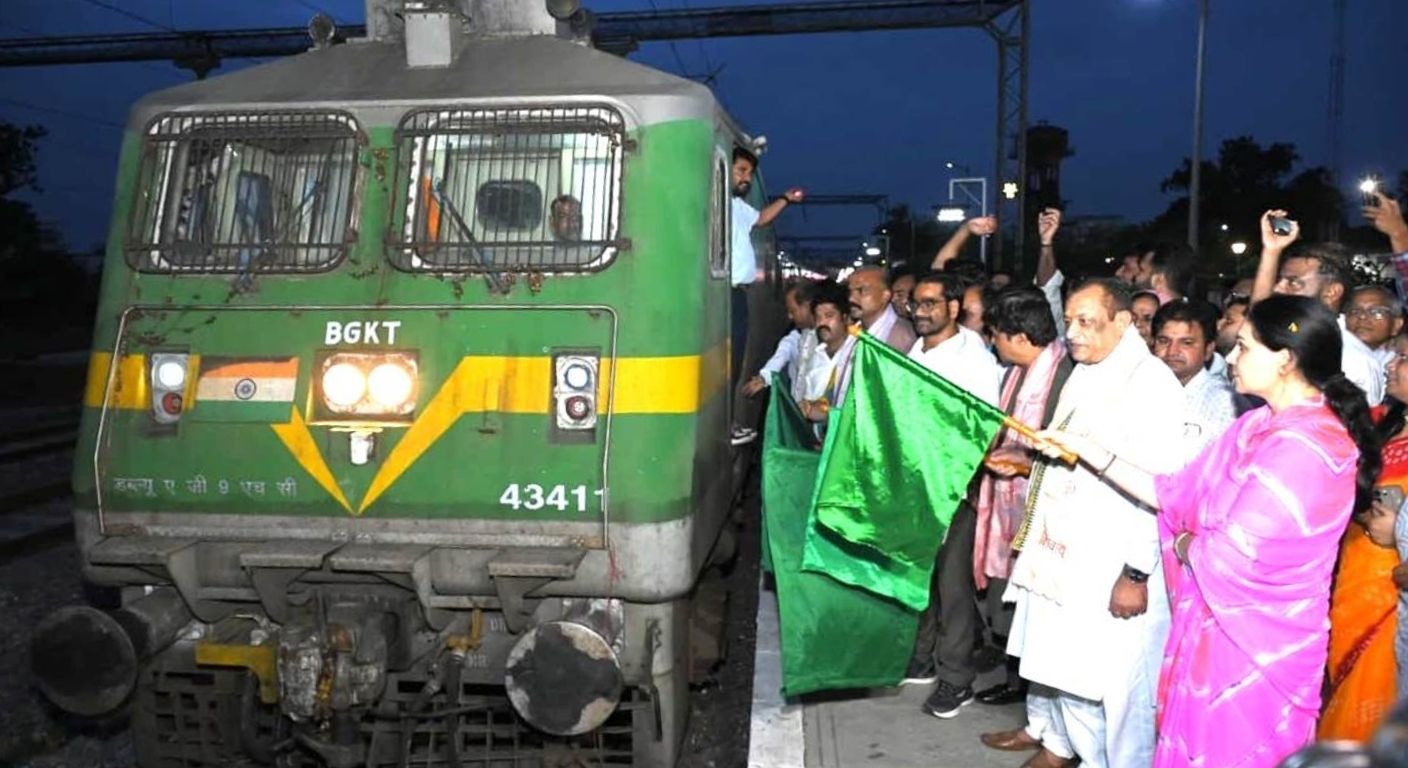 Jaipur Flags Off Second Senior Citizen Pilgrimage Train To Rameswaram